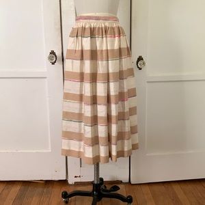 VTG Quiet Luxury Full Midi Skirt Fits xs/s